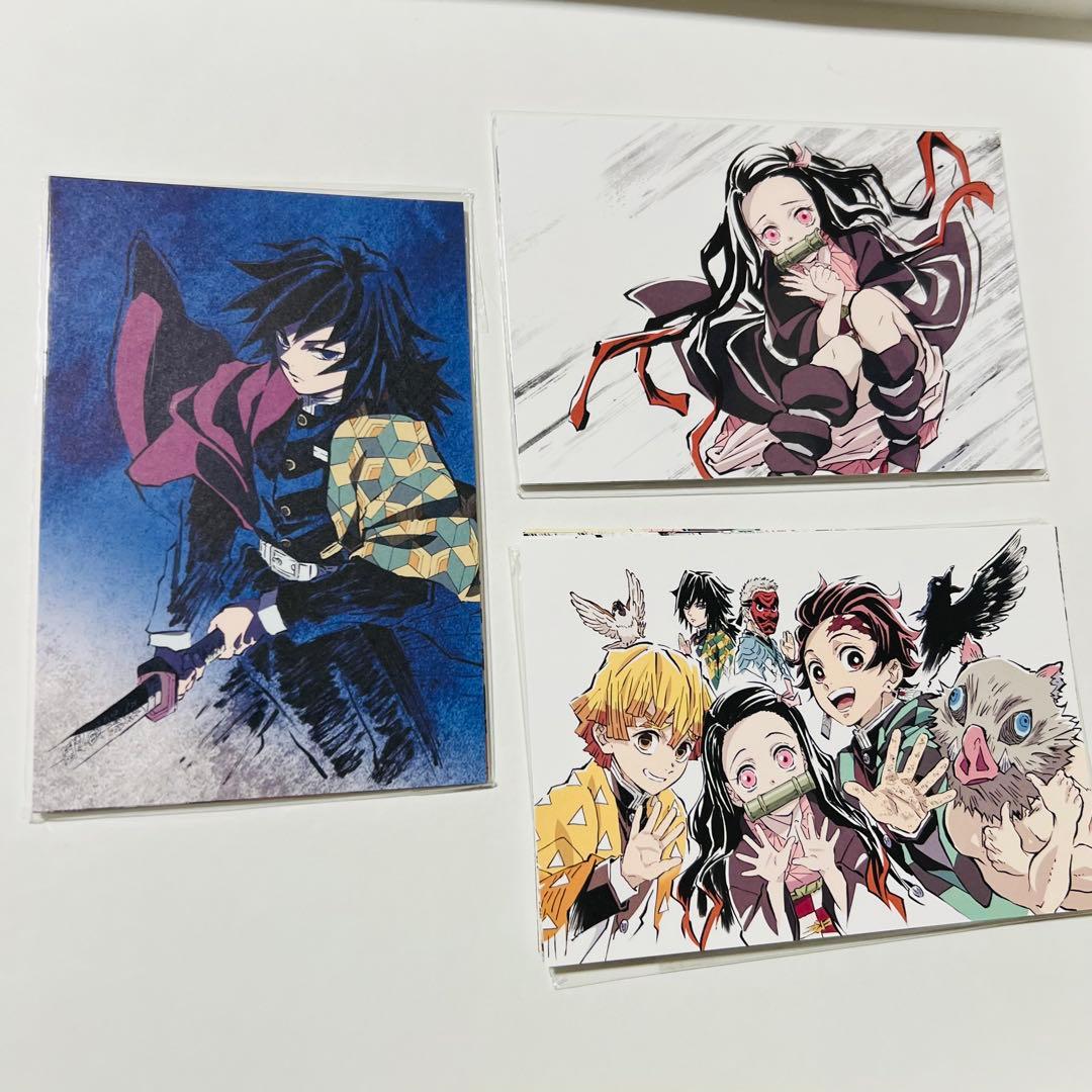 鬼滅の刃 全集中展 立志編　幕間画ポストカードセット 壱・弐・肆