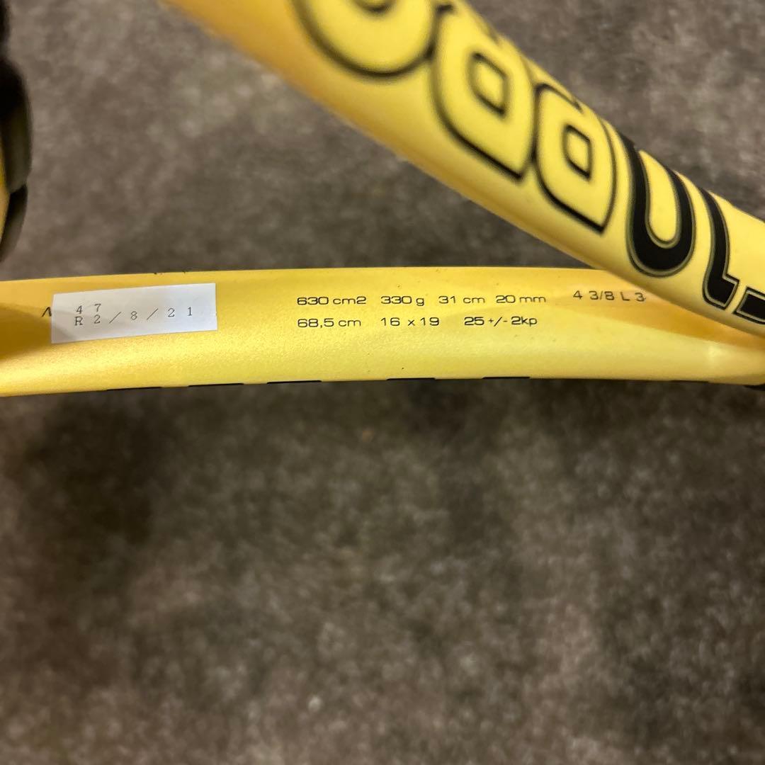 【激レア】Volkl フォルクル C10 PRO 硬式テニスラケット　イエロー