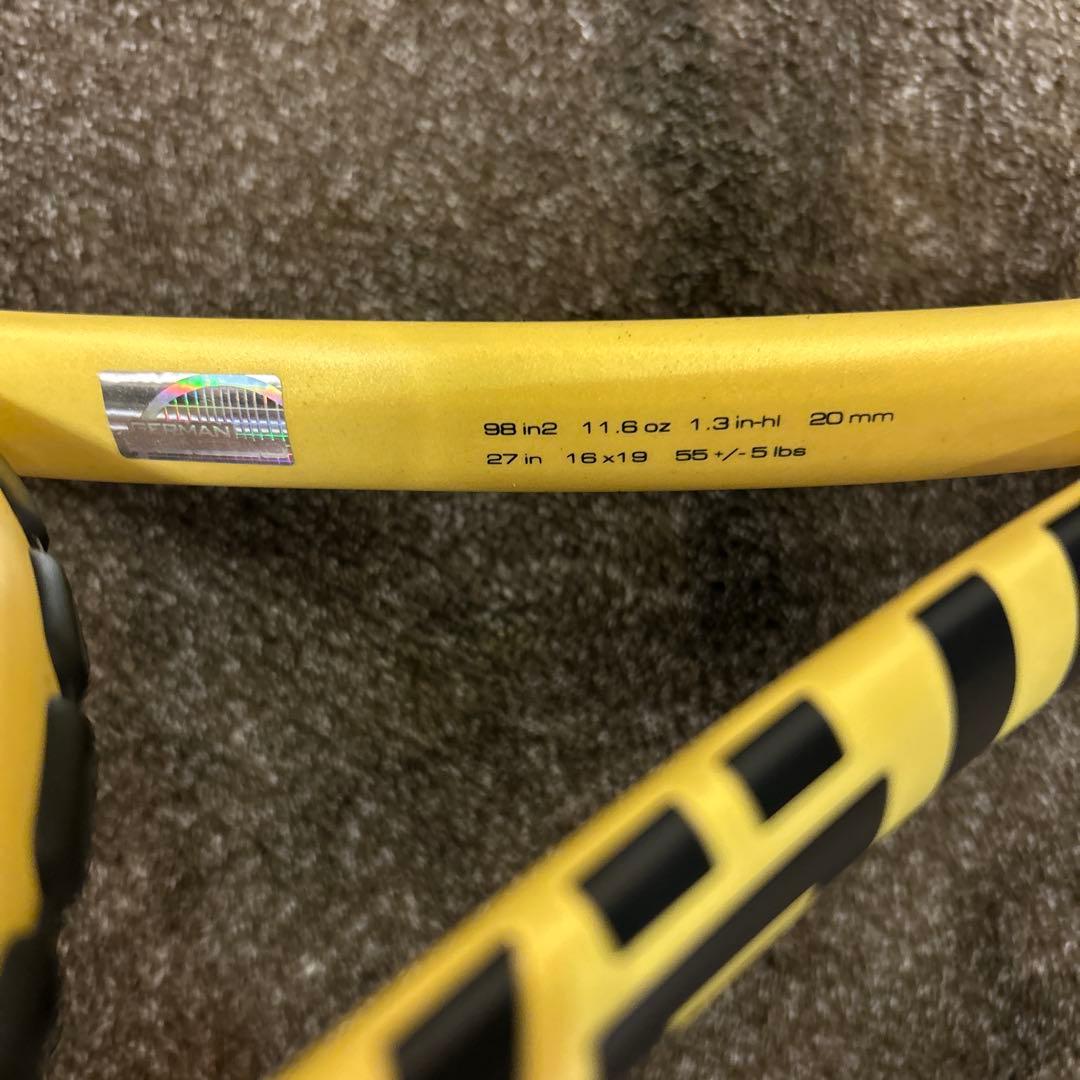 【激レア】Volkl フォルクル C10 PRO 硬式テニスラケット　イエロー