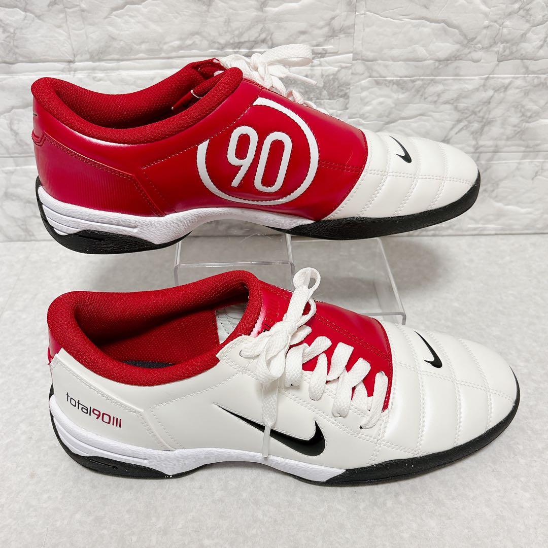 ⭐未使用級⭐NIKE ナイキ TOTAL 90 ホワイト レッド 26.5㎝