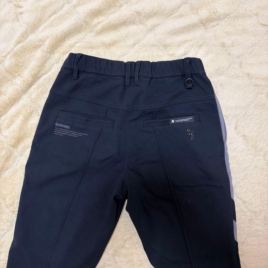 ハ*ル様 8 WARDS サイドストライプパンツ ブラック