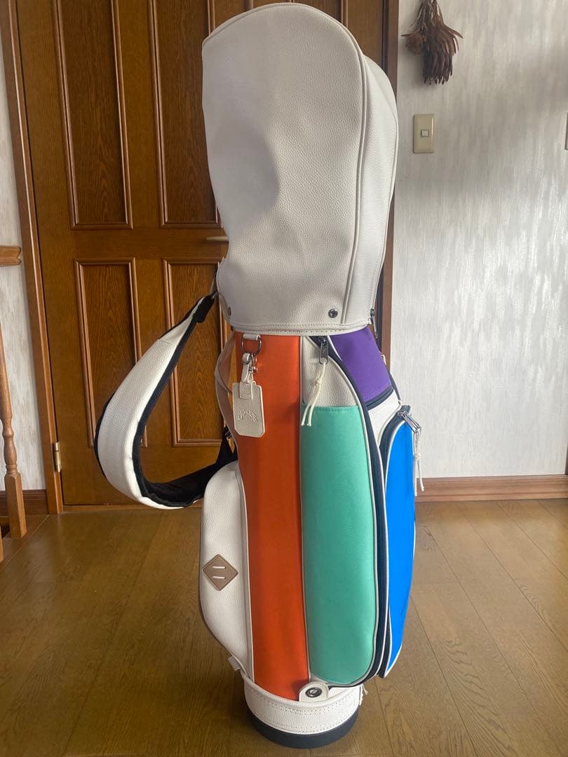 JONES × BEAMS / RIDER クレイジーパターン キャディバッグ