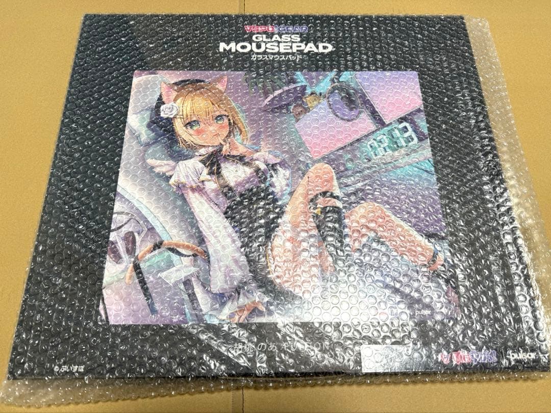 ぶいすぽっ！　胡桃のあ　ガラスマウスパッド