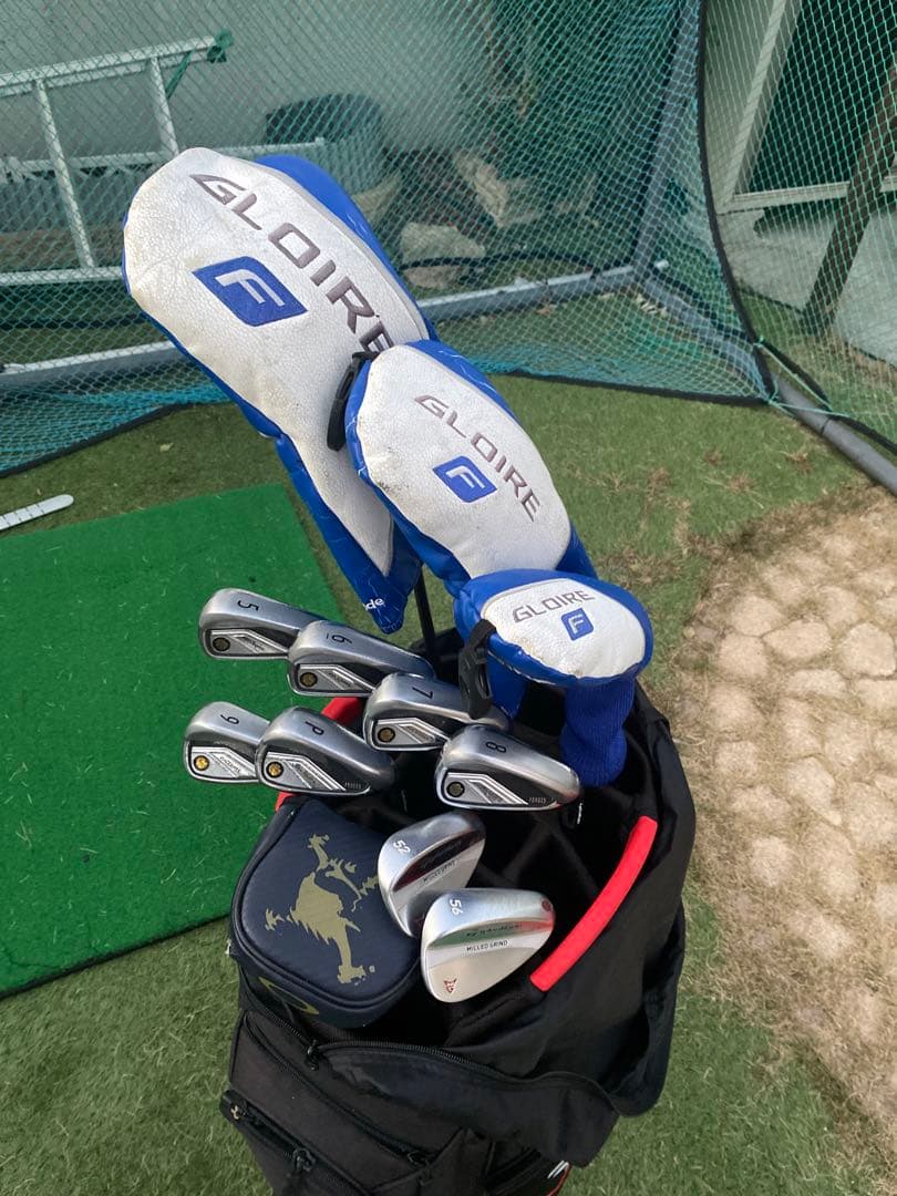 【豪華セット】テーラーメイド グローレF等他　クラブフルセット キャディバッグ付