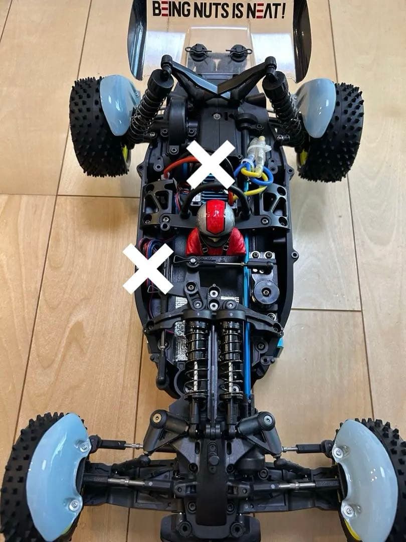 タミヤ スーパーアバンテ TD4 組立済み RC (受信機・ESC無し)