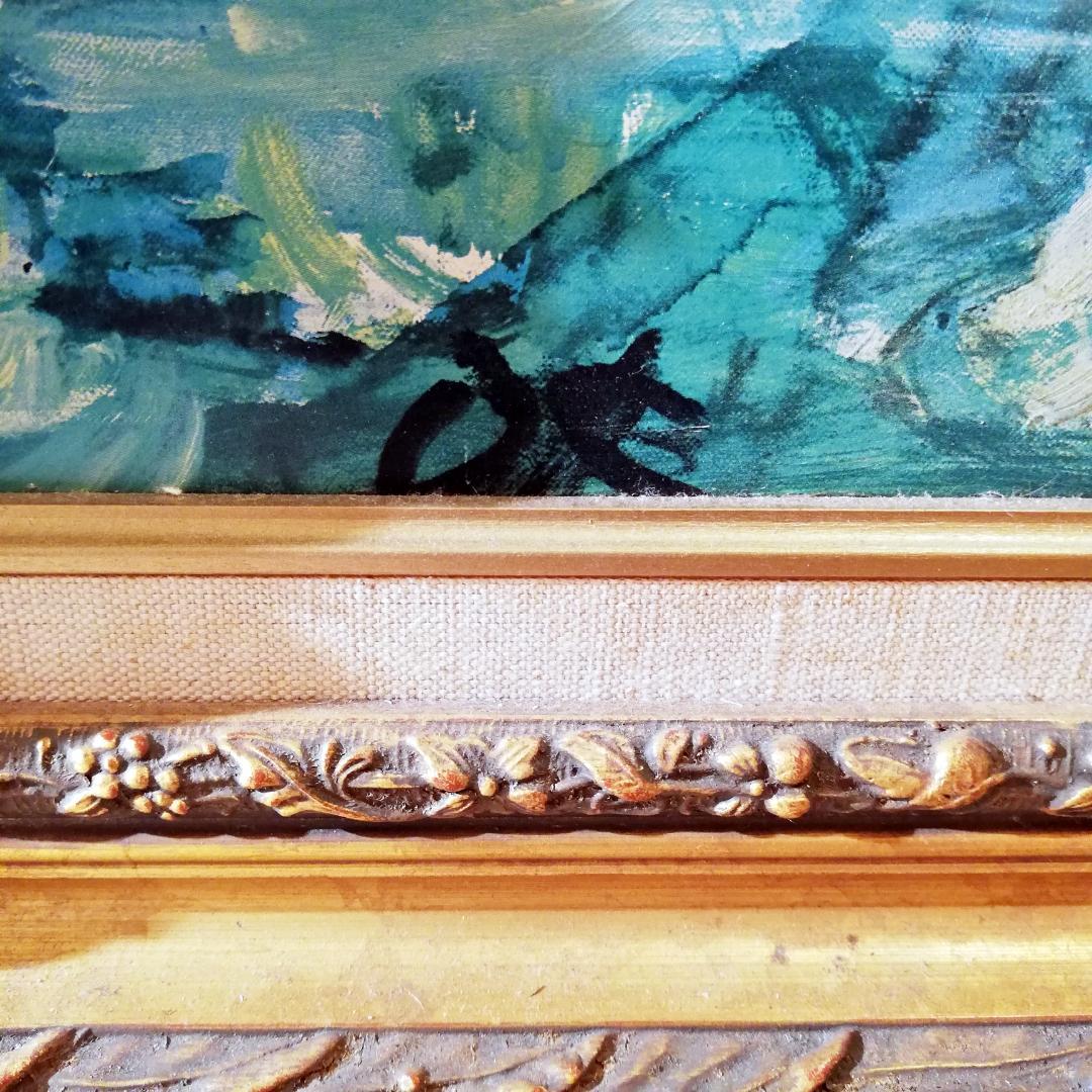 ◇Salzburg Oskar Kokoschka 油彩画 複製画