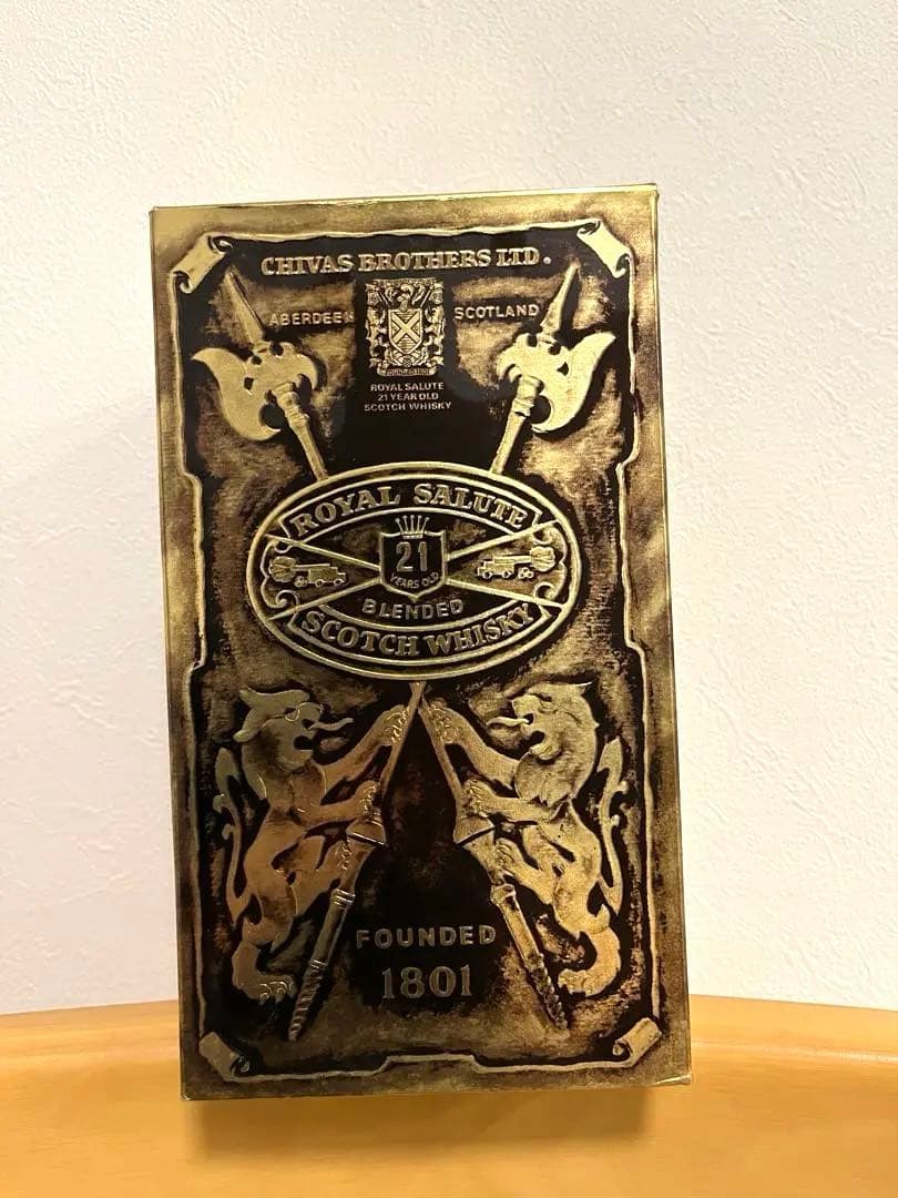 希少古酒 Salute ロイヤルサルート 21年 ブルースタイルセット