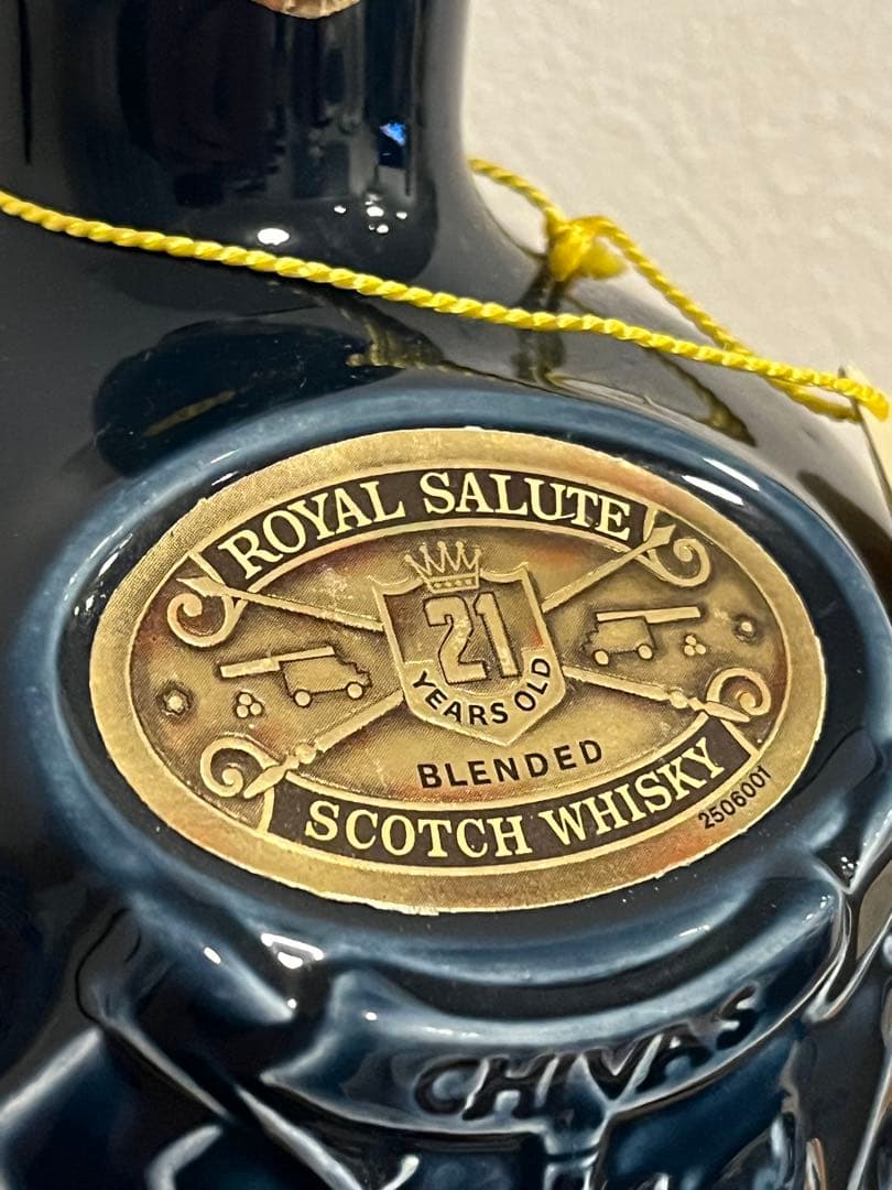 希少古酒 Salute ロイヤルサルート 21年 ブルースタイルセット
