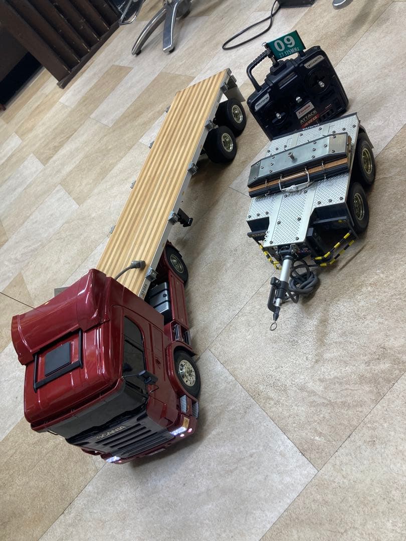 タミヤ　スカニア　フルオペレーション