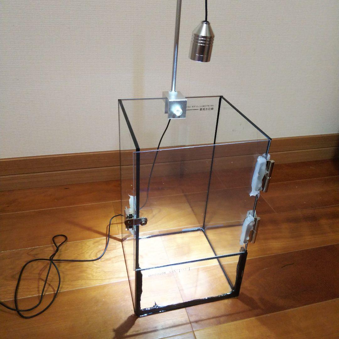 【受注生産】扉付き水槽　イモリウム パルダリウム テラリウム