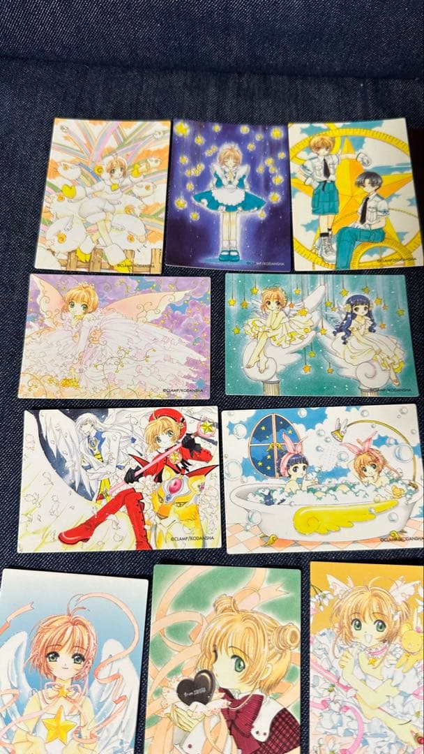 さくらカード編 原作版カードキャプターさくらシングルカード 18枚