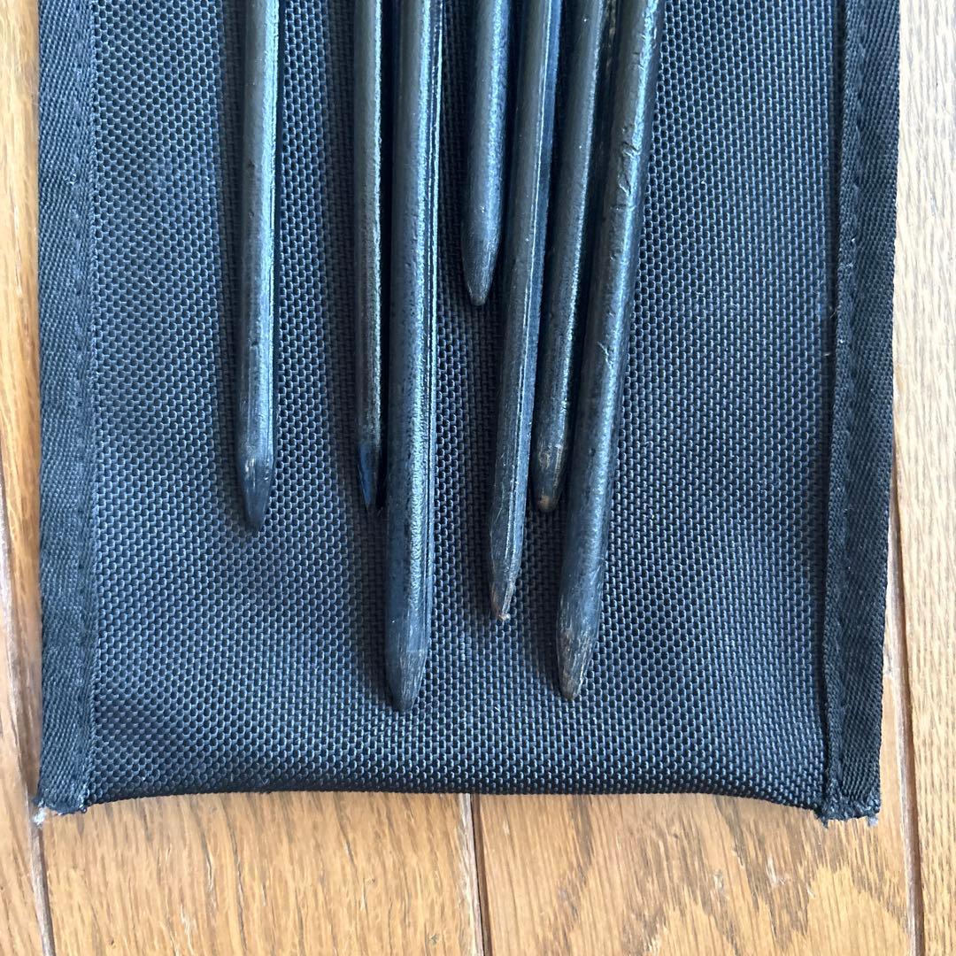 スノーピーク　廃盤モデル　ペグハンマー ペグ小7本、大4本