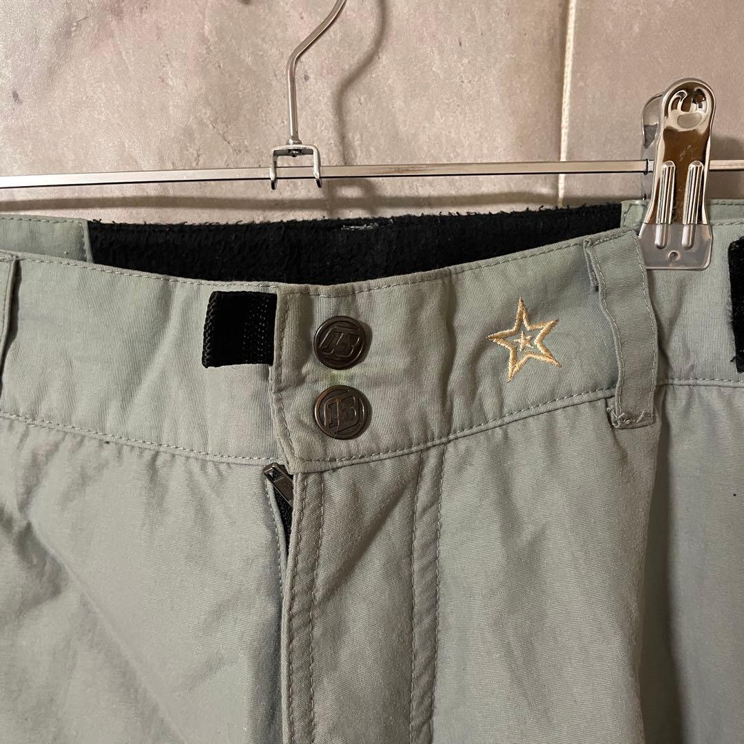 burtonバートンスキーパンツスノーボードウェアズボン下水色青ブルーメンズ希少