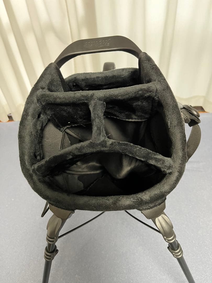 Titleist キャディバッグ スタンド付ブラック/ホワイトTB20SXSF