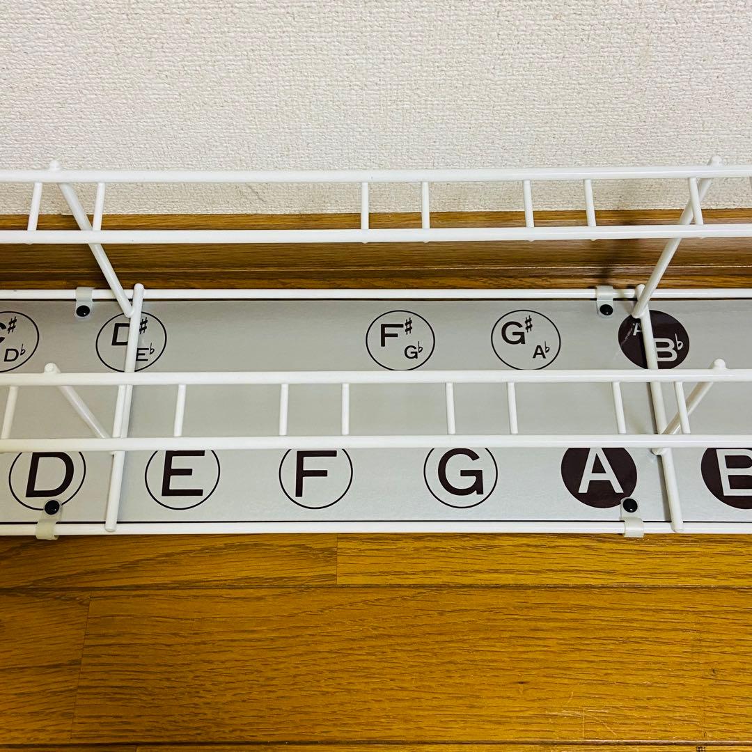 内田洋行　ハンドベル　ミュージックベル　20音　スタンド付き