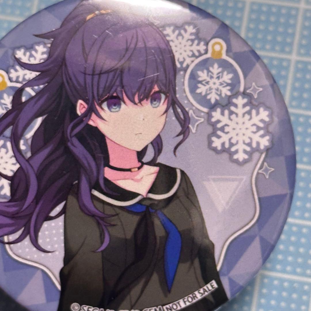 プロジェクトセカイ　プロセカ　朝比奈まふゆ　プリロール　特典　非売品　缶バッジ