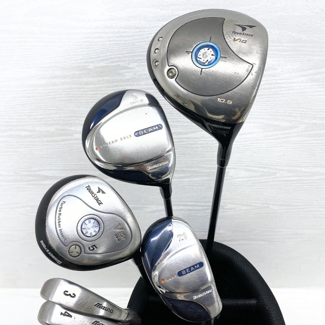 【豪華‼】 ツアーステージ ミズノ メンズ ゴルフ クラブ 初心者 セット R