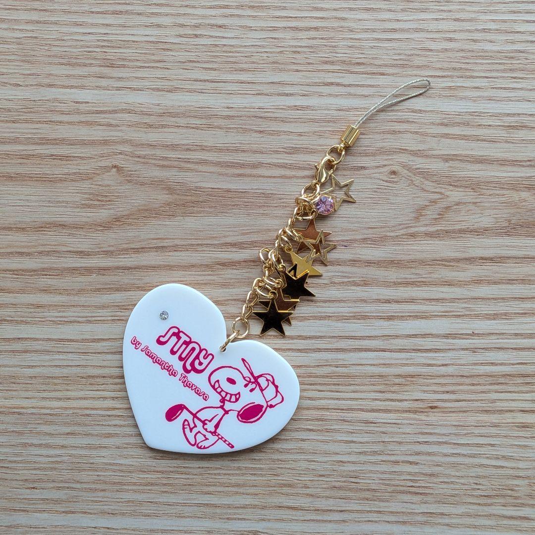 Samantha Thavasa×スヌーピーコラボ　ストラップ（ゴールド）