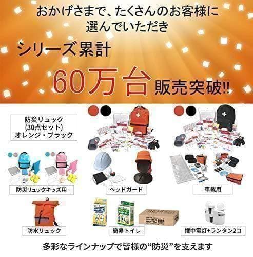 山善(YAMAZEN) 防災リュック 30点 セット 【防災士監修】 一次避難A