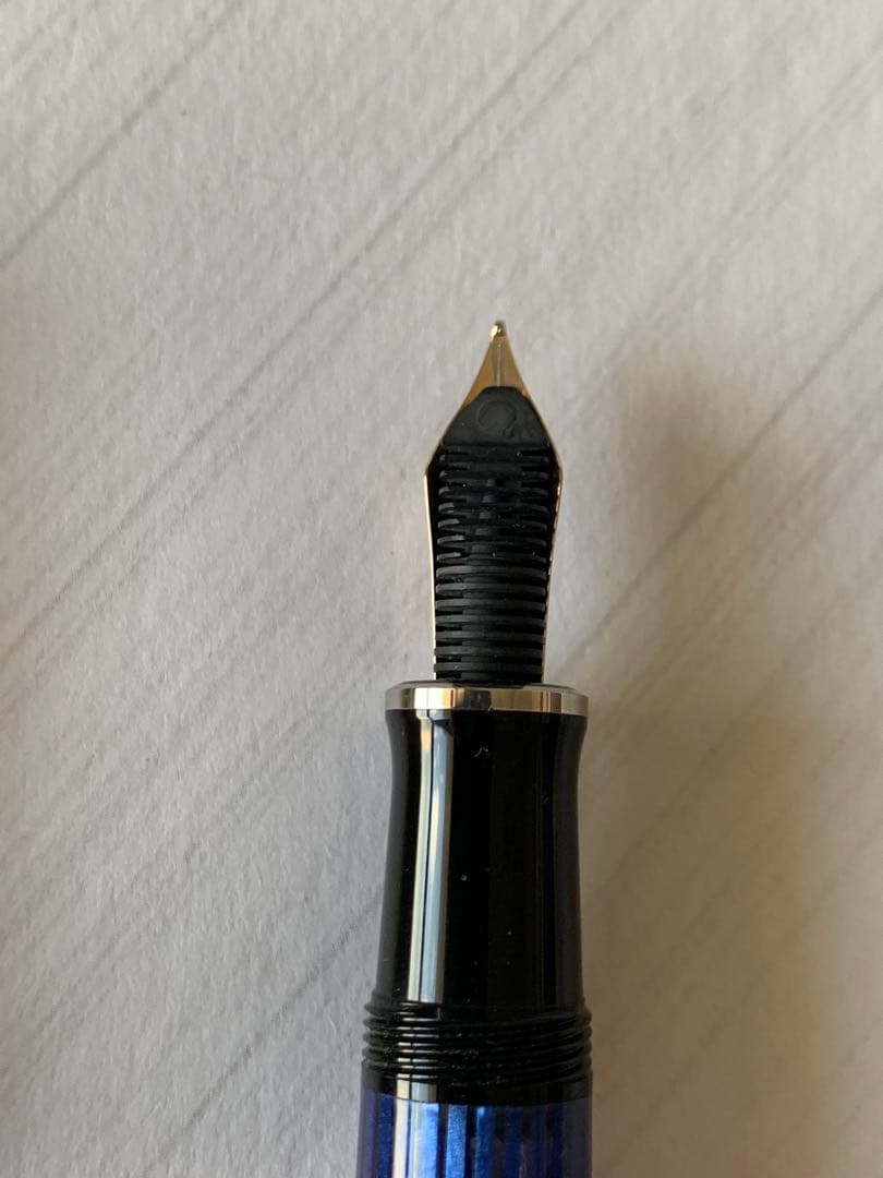 Pelikan スーベレーン M405 青縞 万年筆