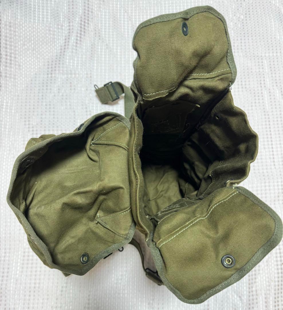 米軍 実物 地雷探知器用バッテリーバッグ