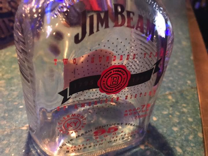 ジムビーム200周年記念ボトル（空き瓶）