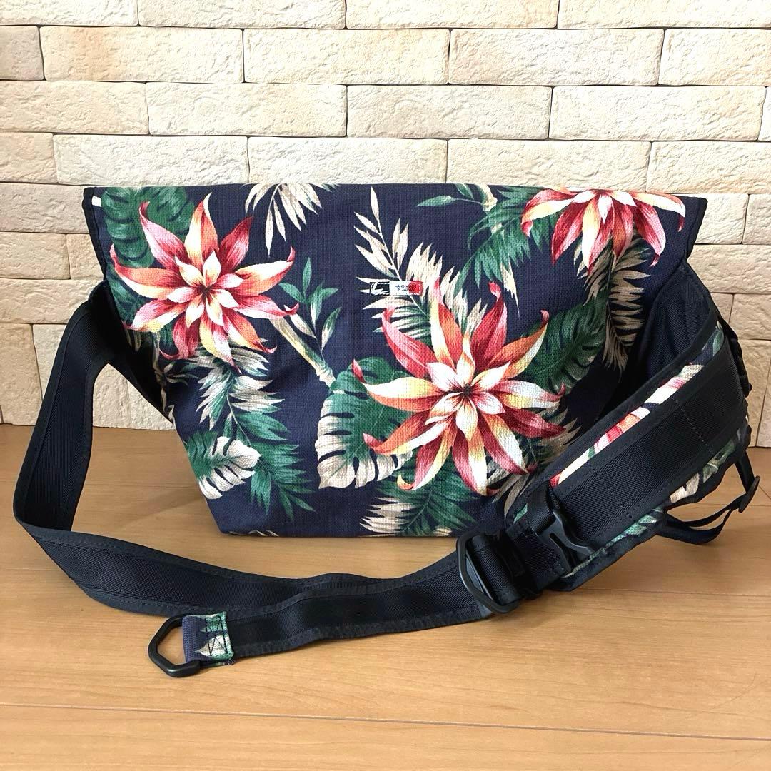 LARS 728 FIXEDGEARメッセンジャーバッグ(L) 南国ボタニカル