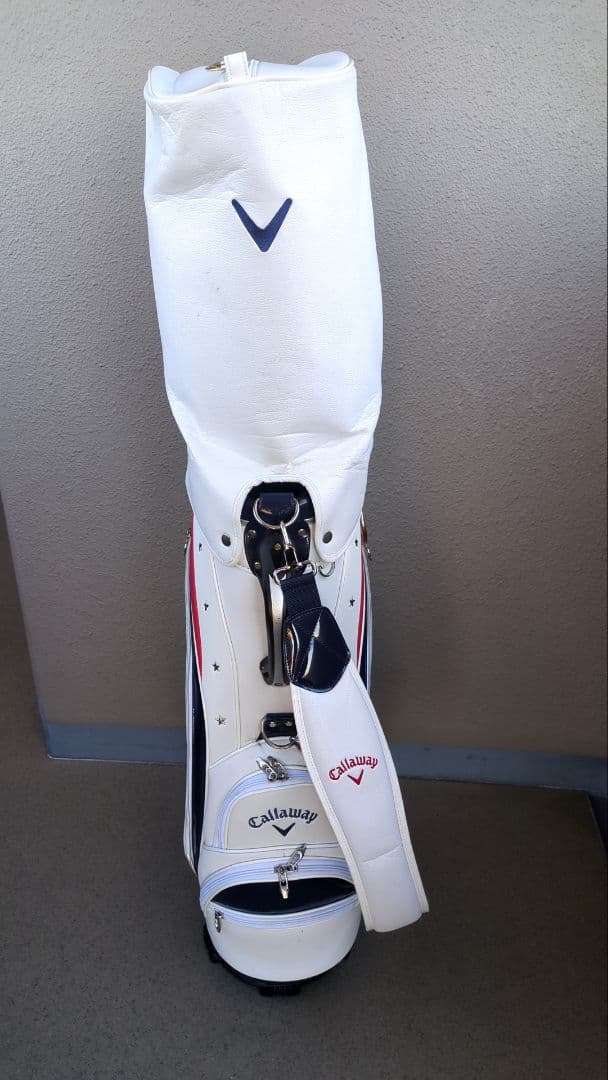 Callaway キャディバッグ ホワイト/レッド/ネイビー