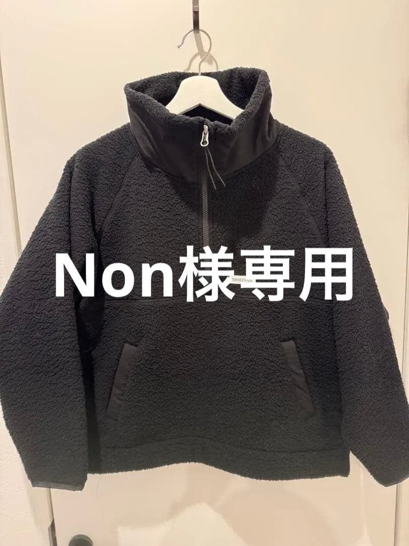 BRIEFING GOLF フリースジャケット ハーフジップ　レディース