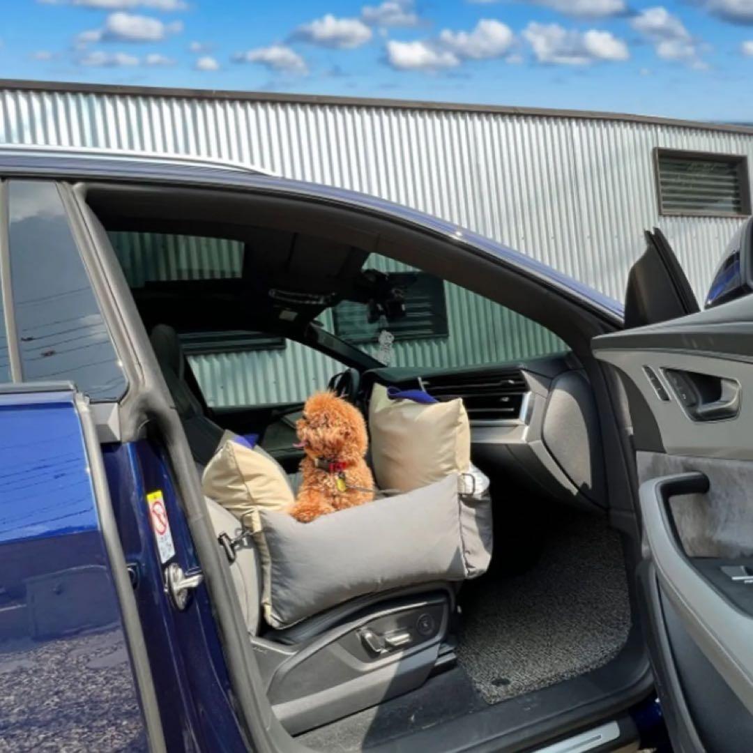 ペットカーシート ペットドライブボックス ペットキャリー犬用カーシートSサイズ