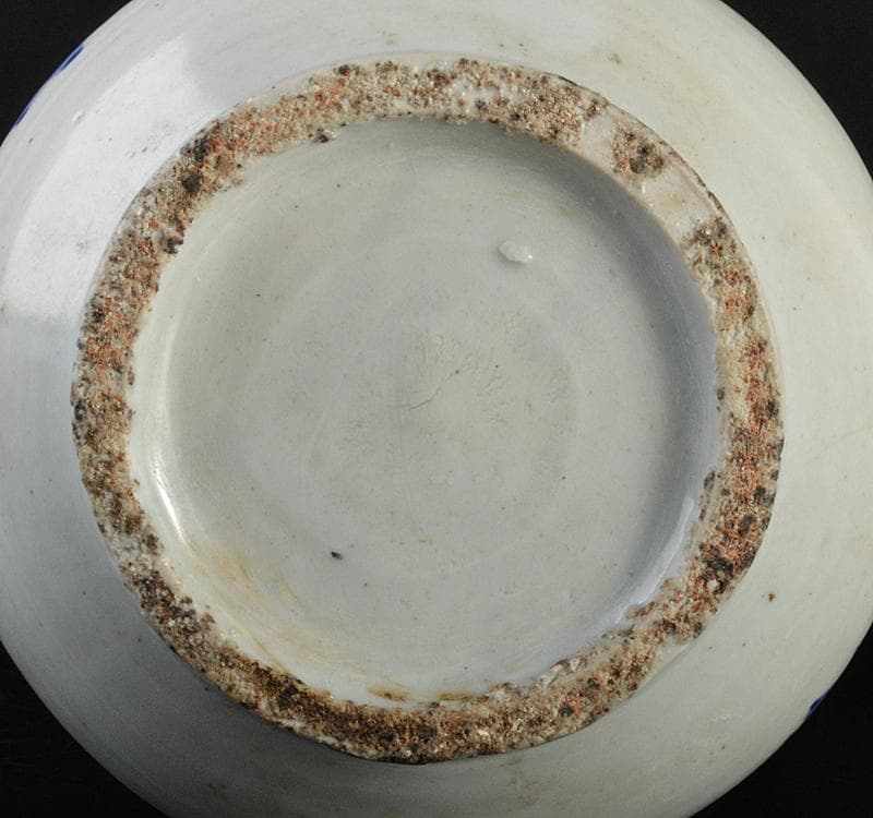 朝鮮美術　李朝　高麗白磁　染付　花文　鶴首瓶　V　R4764C