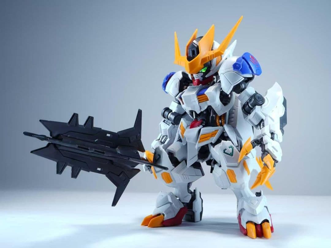 海外製　中華　バエル　バルバトス似　形態切替 MGSD相当 発光 新品プラモデル