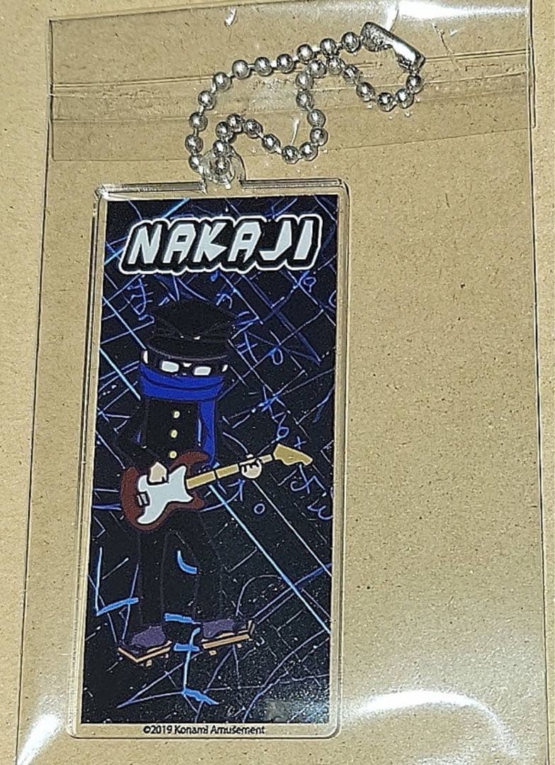 ポップンミュージック ヴィレッジヴァンガード　ナカジ　アクリルキーホルダー