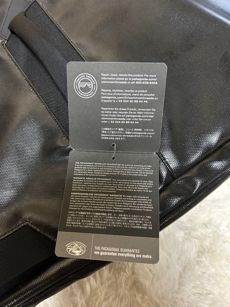 新品未使用 パタゴニア ブラックホールスノーローラー スノーボード スノーバッグ