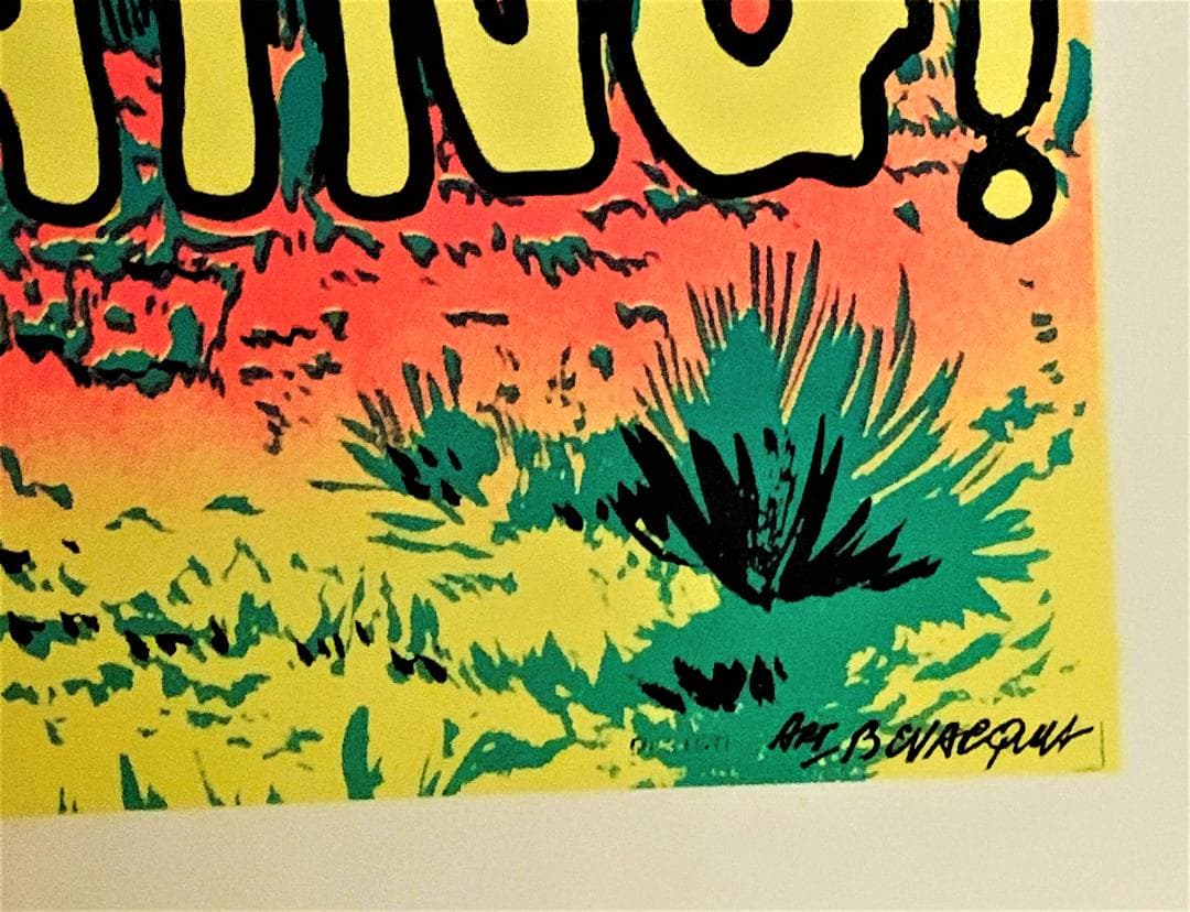 Roach デザイン 70’s コレクティブル ブラックライト ポスター