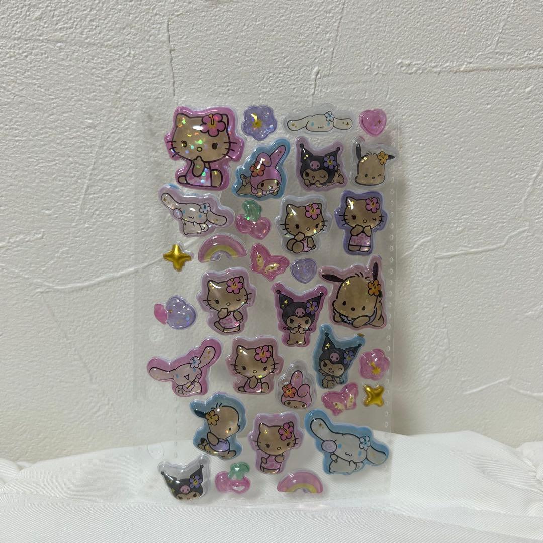 サンリオ　ボンボンドロップシール　シール帳　完成品