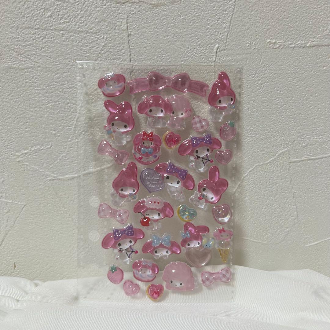 サンリオ　ボンボンドロップシール　シール帳　完成品