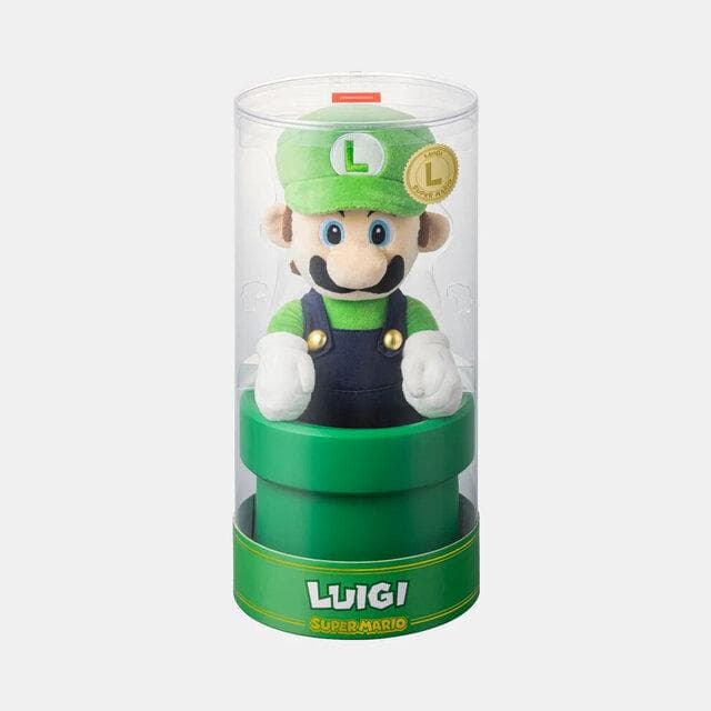 ルイージ Big ぬいぐるみ スーパーマリオ Nintendo TOKYO