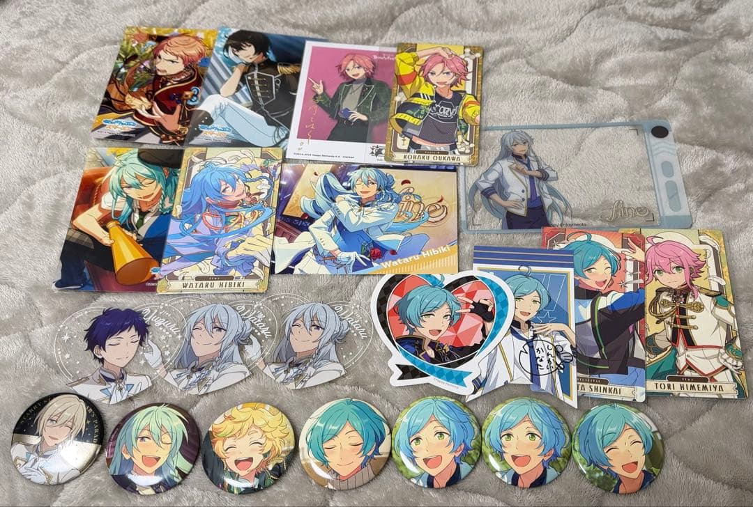 あんさんぶるスターズ　ぱしゃっつ　トレカ　缶バッジ　ブロマイド　アルカナ