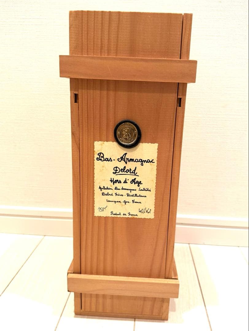 フランス産 Bars Armagnac Delord Hors d’age