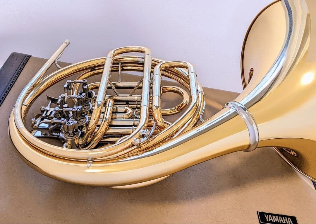 [専用]【良質品】ヤマハホルン YHR-567GDB フルダブル ゴールドブラス