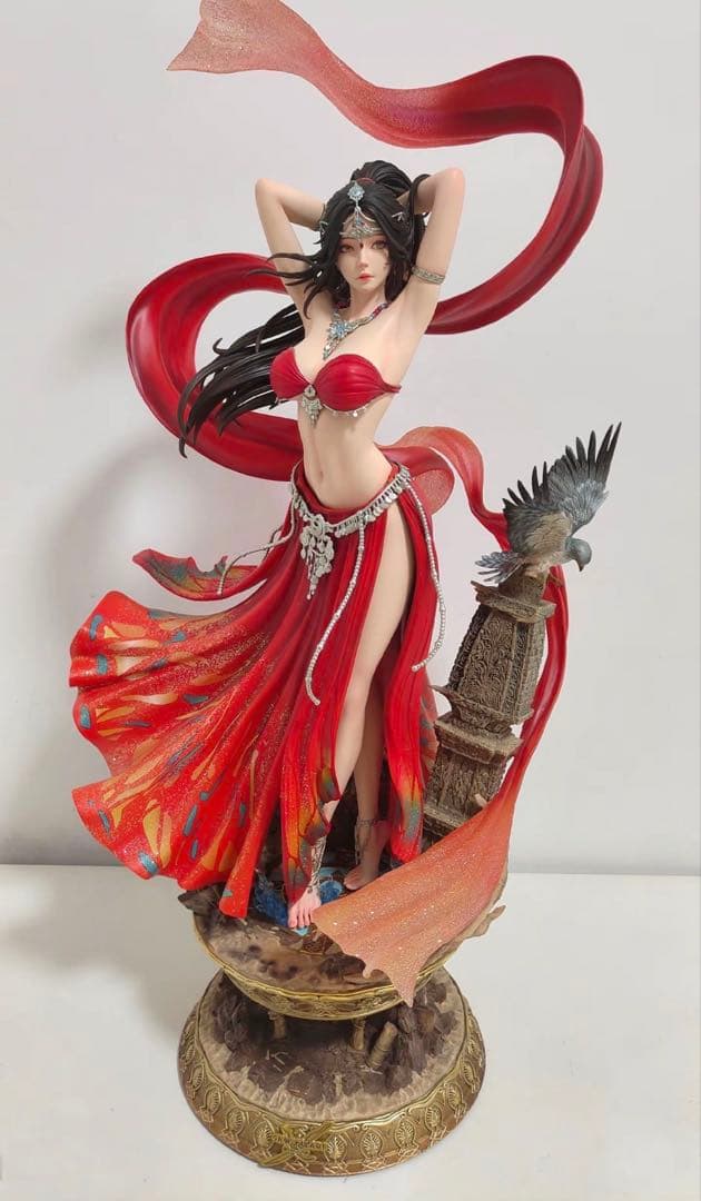 鬼刀シリーズ TES 風鈴フォンヤオ姫海琴の煙風鈴アスミ スタチュー フィギュア