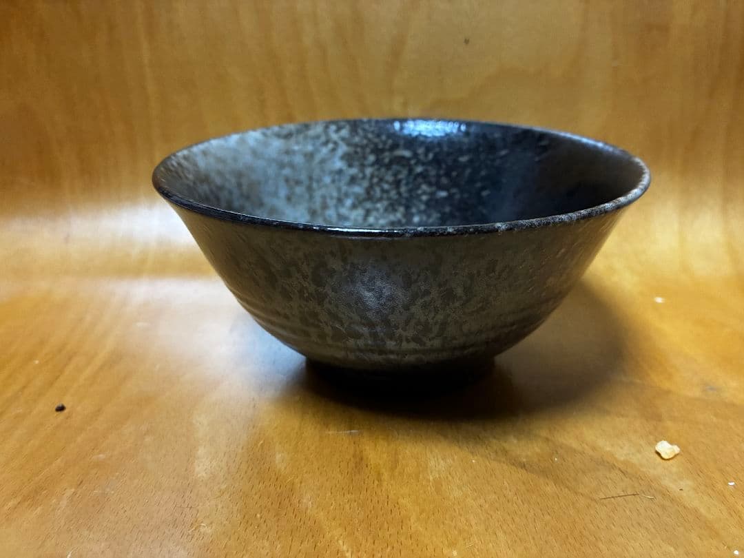 黒色 茶碗 直径約10cm