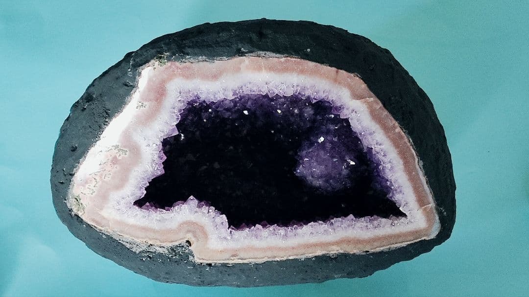 パワーストーン　天然石　アメジスト　ドーム　2.9kg　No.801