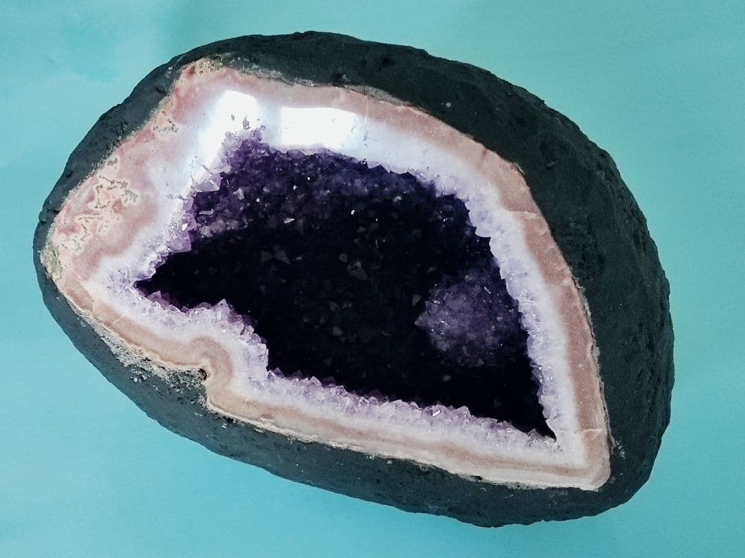 パワーストーン　天然石　アメジスト　ドーム　2.9kg　No.801