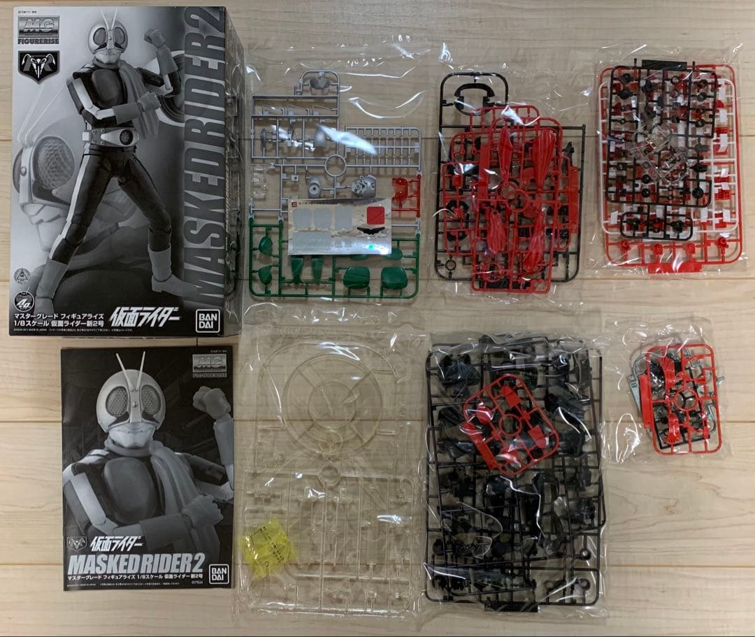 仮面ライダープラモデル　まとめ売り9点セット