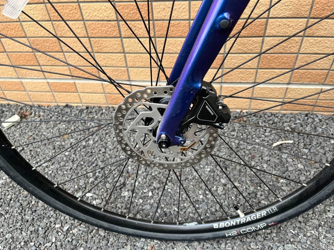 Trek クロスバイク FX3 Disc Purple Flip 付属品多数有り