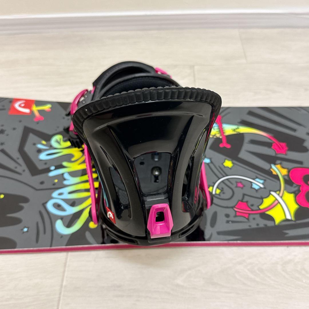 【HEAD】SPARKLEレディース 3点セット 142cm BOA 初心者