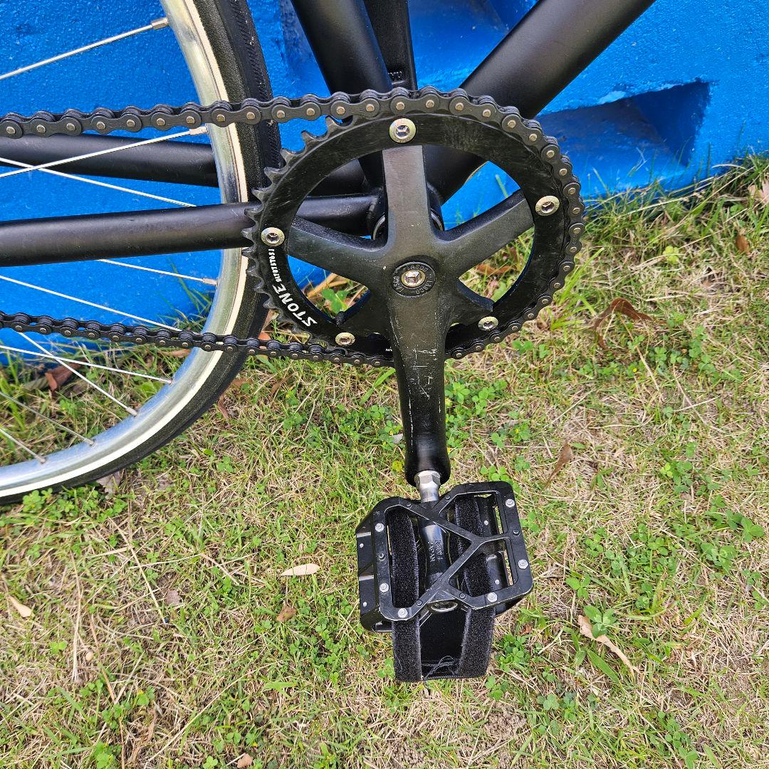 新品!! bianchi nero ビアンキ ネロ　ピスト　固定　綺麗め