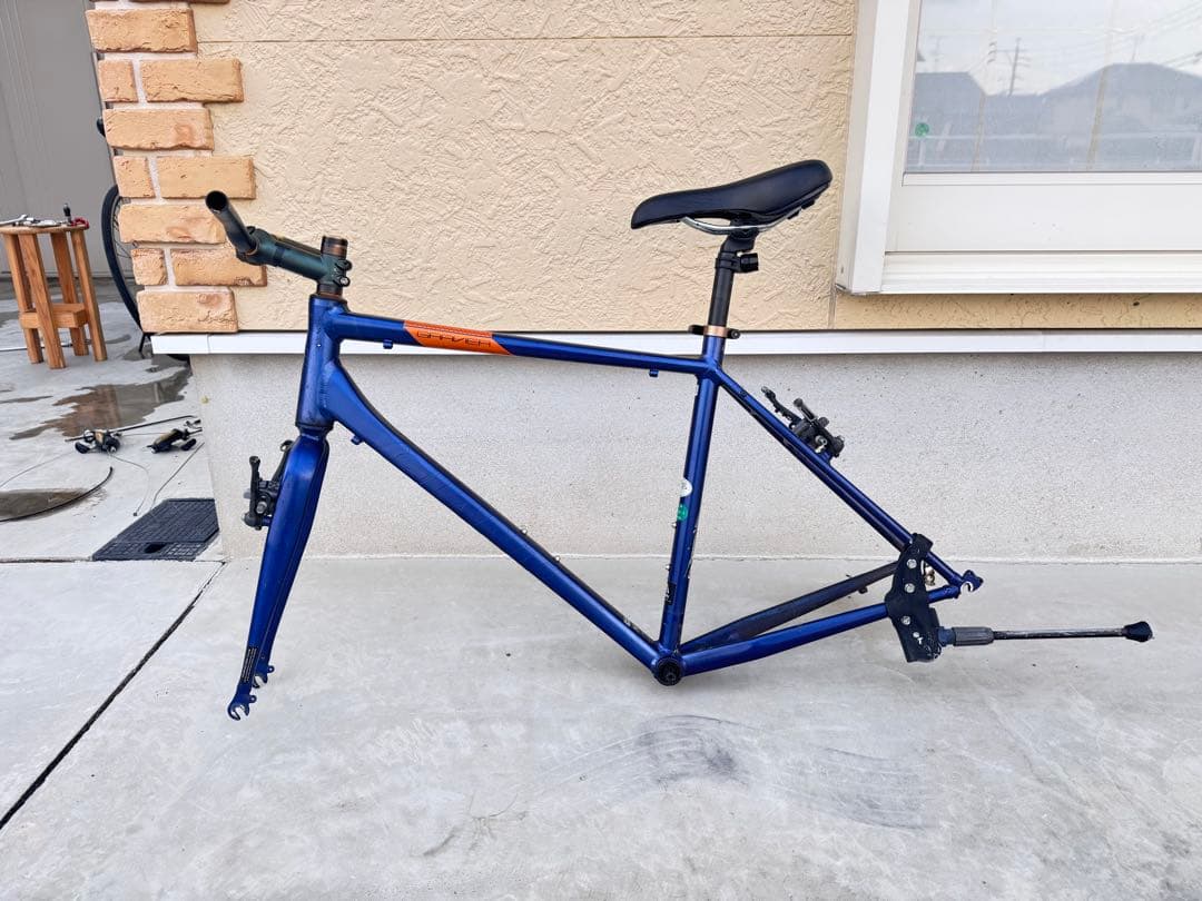 giant GRAVIER クロスバイク フレーム 青10/27まで販売